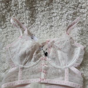 For Love and Lemons Evie Longline bra